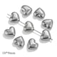 Smooth Straight Hole Heart-Steel Picture9